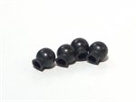 86059 - BALL 6.8X7.3X3MM (BLACK/4PCS)